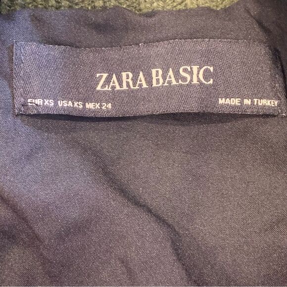 ZARA Tropical Hawaiian Bomber Jacket Size XS - Picture 7 of 13